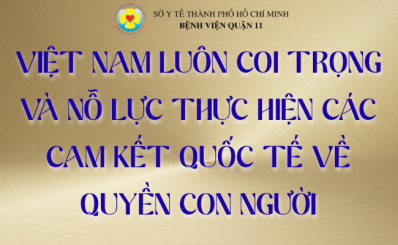 (Chinhphu.vn) - Việt Nam luôn coi trọng và nỗ lực thực hiện các cam kết quốc tế về quyền con người